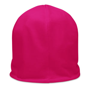 Pink Run Deer MC All-Over Print Beanie