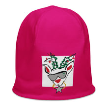 Load image into Gallery viewer, Pink Run Deer MC All-Over Print Beanie
