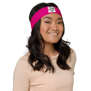 Pink Run Deer MC Headband