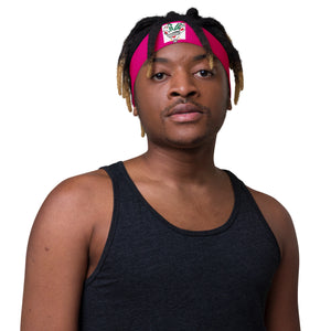 Pink Run Deer MC Headband