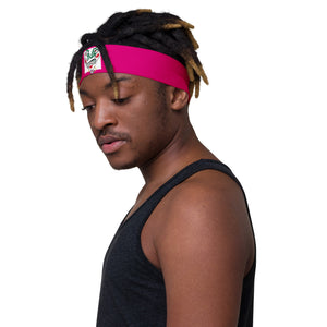 Pink Run Deer MC Headband