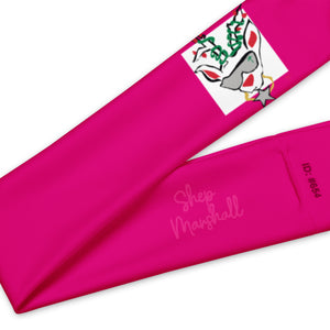 Pink Run Deer MC Headband