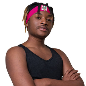 Pink Run Deer MC Headband