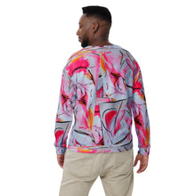 Load image into Gallery viewer, Neon Lipstick Graffiti Unisex Sweatshirt
