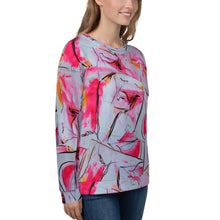 Load image into Gallery viewer, Neon Lipstick Graffiti Unisex Sweatshirt
