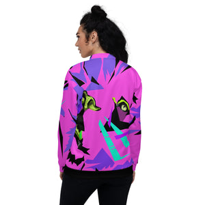 Punk Rock Lion Unisex Bomber Jacket