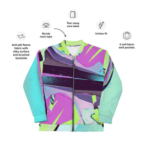 Saved By The Rhino Unisex Bomber Jacket