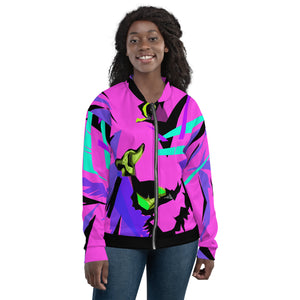 Punk Rock Lion Unisex Bomber Jacket