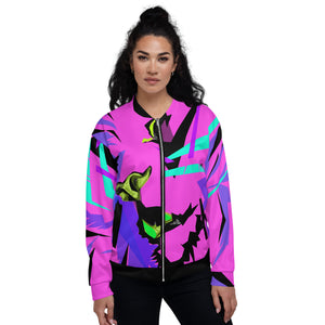 Punk Rock Lion Unisex Bomber Jacket