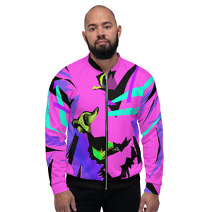 Punk Rock Lion Unisex Bomber Jacket