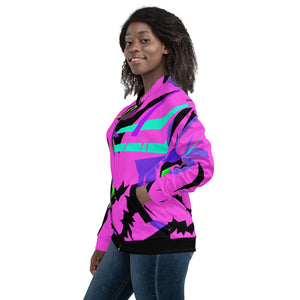 Punk Rock Lion Unisex Bomber Jacket