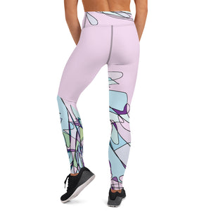 Lilac Fun Yoga Leggings