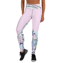 Load image into Gallery viewer, Lilac Fun Yoga Leggings
