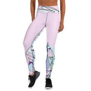 Lilac Fun Yoga Leggings