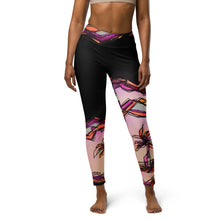 Load image into Gallery viewer, Palm Springs Sunset Yoga Leggings
