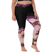 Load image into Gallery viewer, Palm Springs Sunset Yoga Leggings
