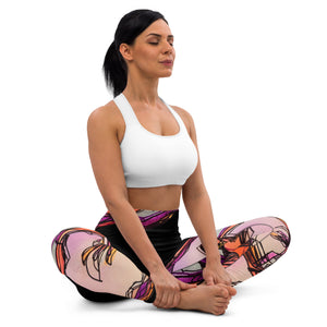 Palm Springs Sunset Yoga Leggings