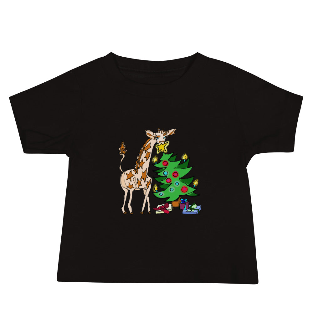 Giraffe Tree Baby Jersey Short Sleeve Tee