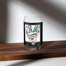 Load image into Gallery viewer, Black Run Deer MC Can-shaped glass - SOLD INDIVIDUALLY
