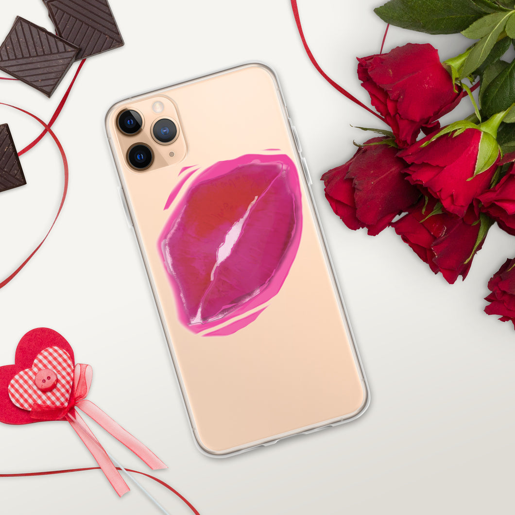 Lips Logo Clear Case for iPhone®