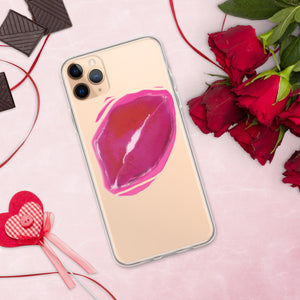 Lips Logo Clear Case for iPhone®