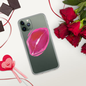 Lips Logo Clear Case for iPhone®