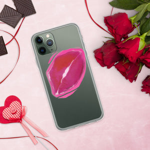 Lips Logo Clear Case for iPhone®