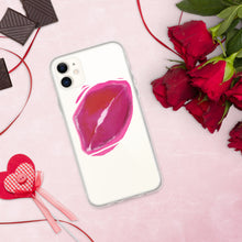 Load image into Gallery viewer, Lips Logo Clear Case for iPhone®
