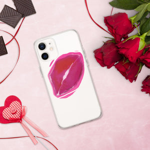 Lips Logo Clear Case for iPhone®