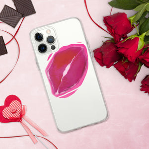 Lips Logo Clear Case for iPhone®