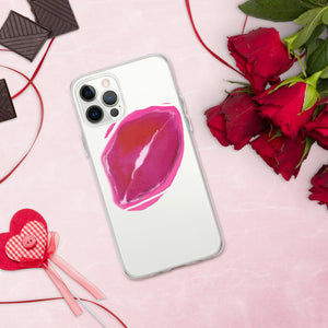 Lips Logo Clear Case for iPhone®