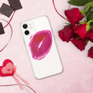 Lips Logo Clear Case for iPhone®