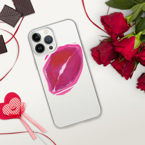 Lips Logo Clear Case for iPhone®