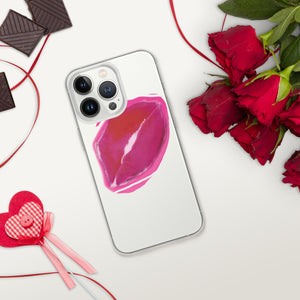 Lips Logo Clear Case for iPhone®