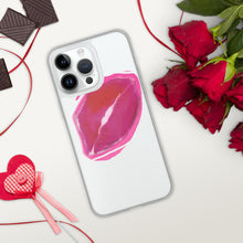 Load image into Gallery viewer, Lips Logo Clear Case for iPhone®
