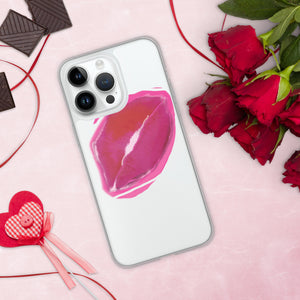 Lips Logo Clear Case for iPhone®