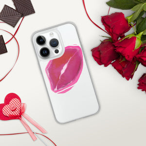 Lips Logo Clear Case for iPhone®