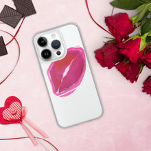 Load image into Gallery viewer, Lips Logo Clear Case for iPhone®
