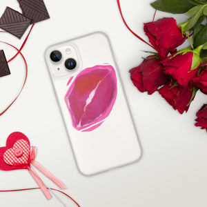 Lips Logo Clear Case for iPhone®