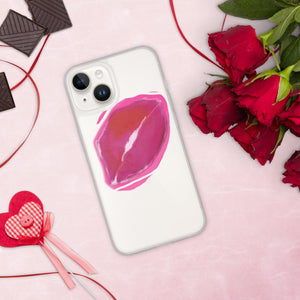 Lips Logo Clear Case for iPhone®