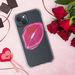 Lips Logo Clear Case for iPhone®