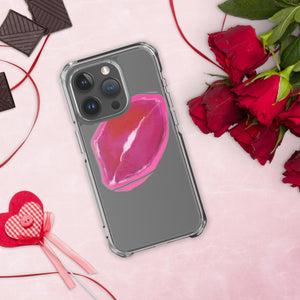 Lips Logo Clear Case for iPhone®