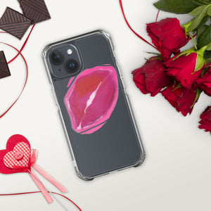 Lips Logo Clear Case for iPhone®