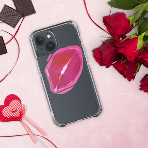 Lips Logo Clear Case for iPhone®