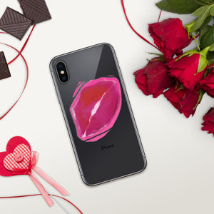 Lips Logo Clear Case for iPhone®