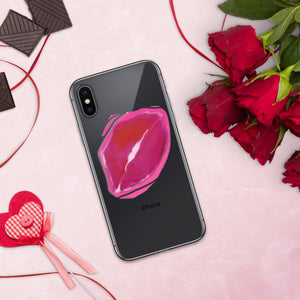 Lips Logo Clear Case for iPhone®