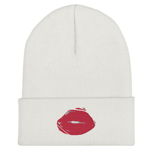 Lips Logo Cuffed Beanie