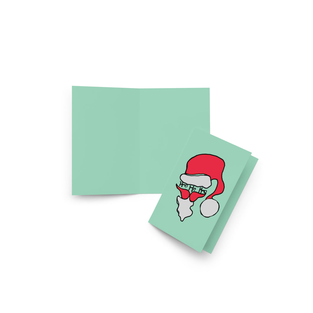 Ho Ho Ho Greeting card