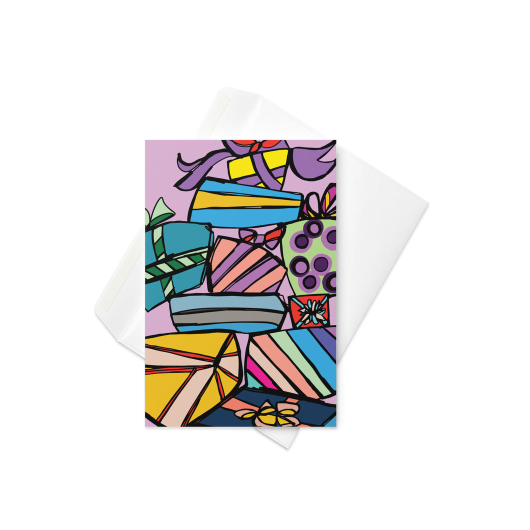 Presents Greeting card