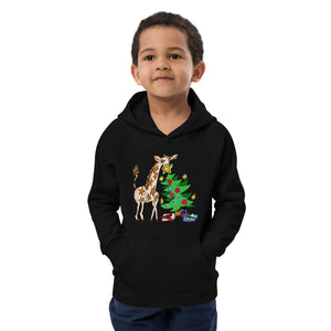 Giraffe Tree Kids eco hoodie